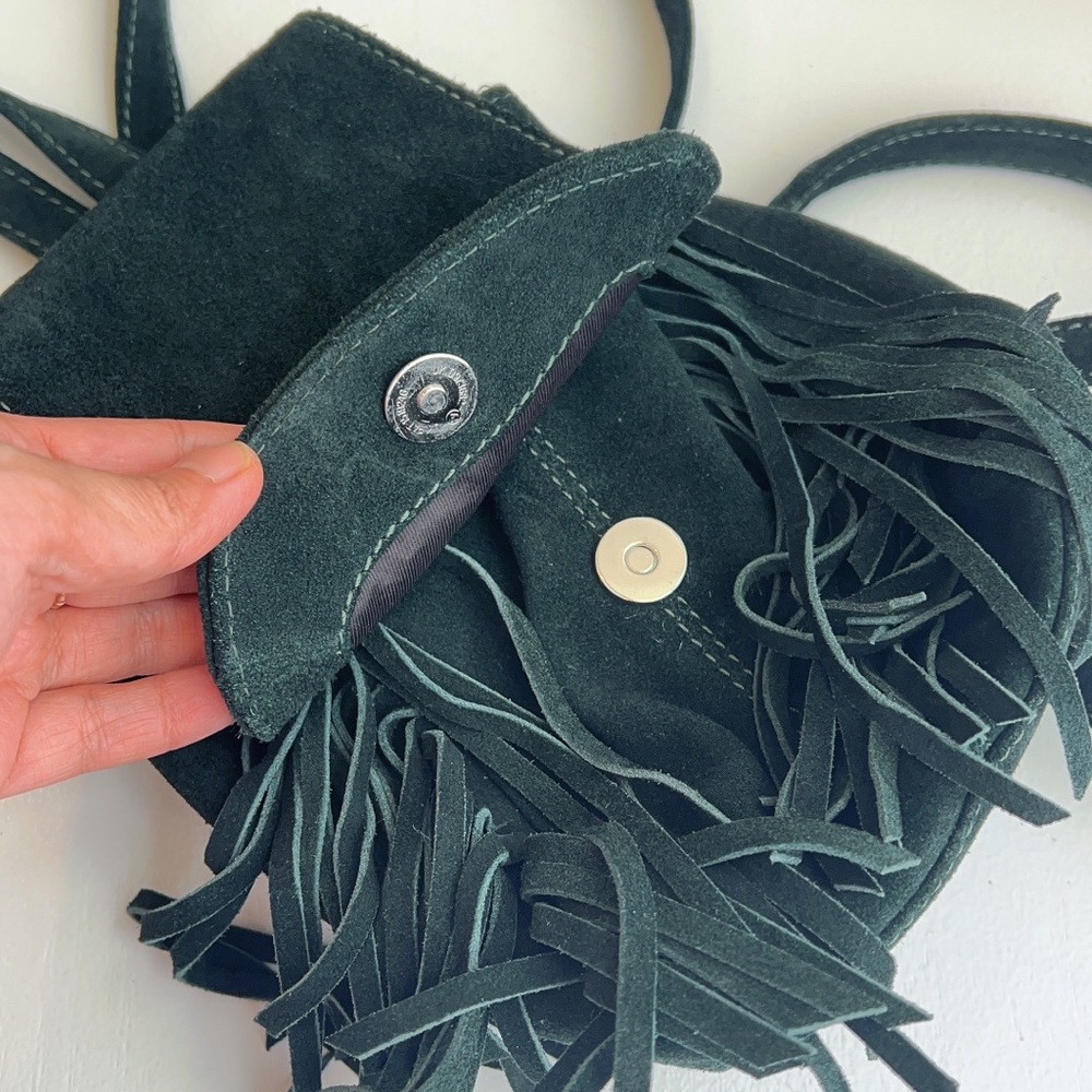 Small leather backpack - Picture 3 of 3